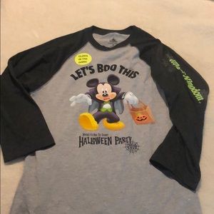 Limited Edition Raglan Tee Mickey Disney Halloween